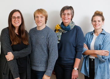 Anna Zander, Tobias Grote, Monika Holst, Rut Walther (v. l. n. r.)